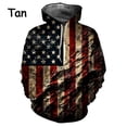 thumbnail image 3 of Sudadera con capucha con estampado 3D de la bandera estadounidense para hombre, sudaderas personalizadas para hombre, sudaderas de talla grande, novedad en sudaderas y sudaderas, 3 of 5