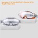thumbnail image 5 of Advancent Gafas a prueba de polvo, antivaho, viento, arena, gris, gafas transpirables para ciclismo, gafas de soldadura, gafas protectoras a prueba de monoculares Naranja Advancent OD010663-01, 5 of 6