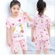 thumbnail image 1 of Pijamas de verano para niños, conjunto de Top, camisetas y pantalones cortos, a la moda, novedad, 1 of 4