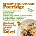 thumbnail image 5 of Steel Cut Oats, 2.5 Pounds – 100% Whole Grain Irish Oats, Quick and Easy Cooking Oatmeal, Hearty and Nutritious Cereal, High in Fiber and Protein, Raw, Unprocessed, Vegan, Kosher, Bulk, 5 of 7