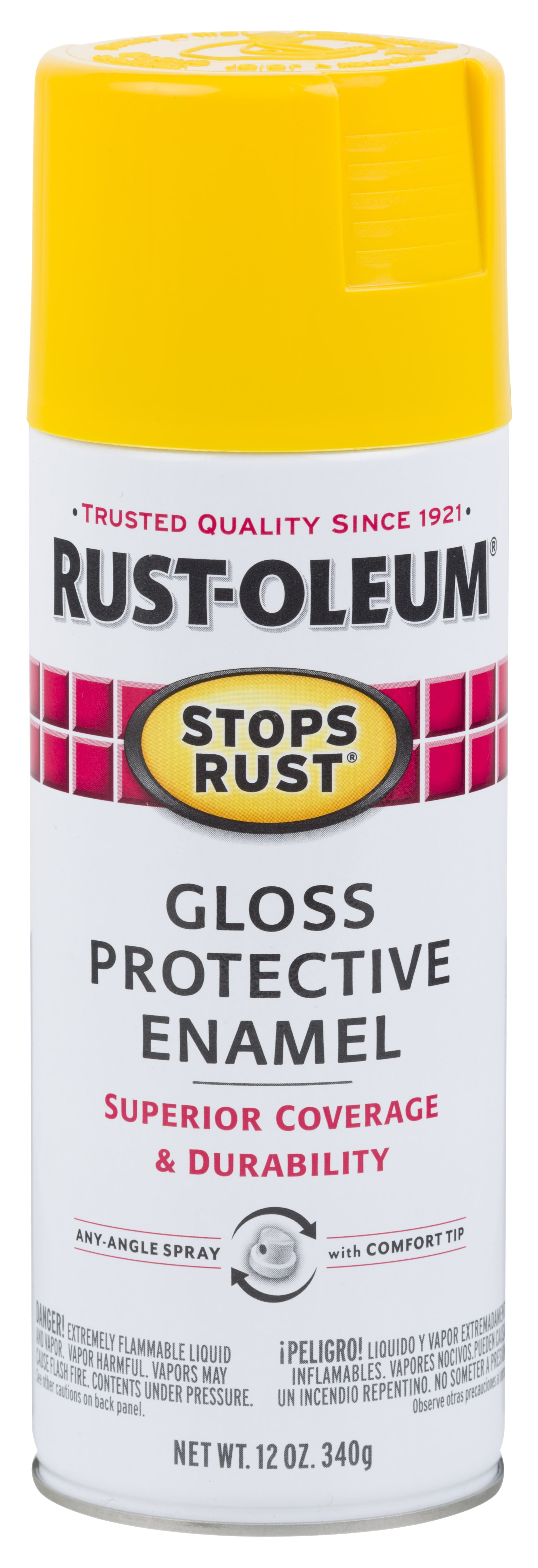 Rust-Oleum Stops Rust Gloss Protective Enamel Sunburst Yellow Spray ...