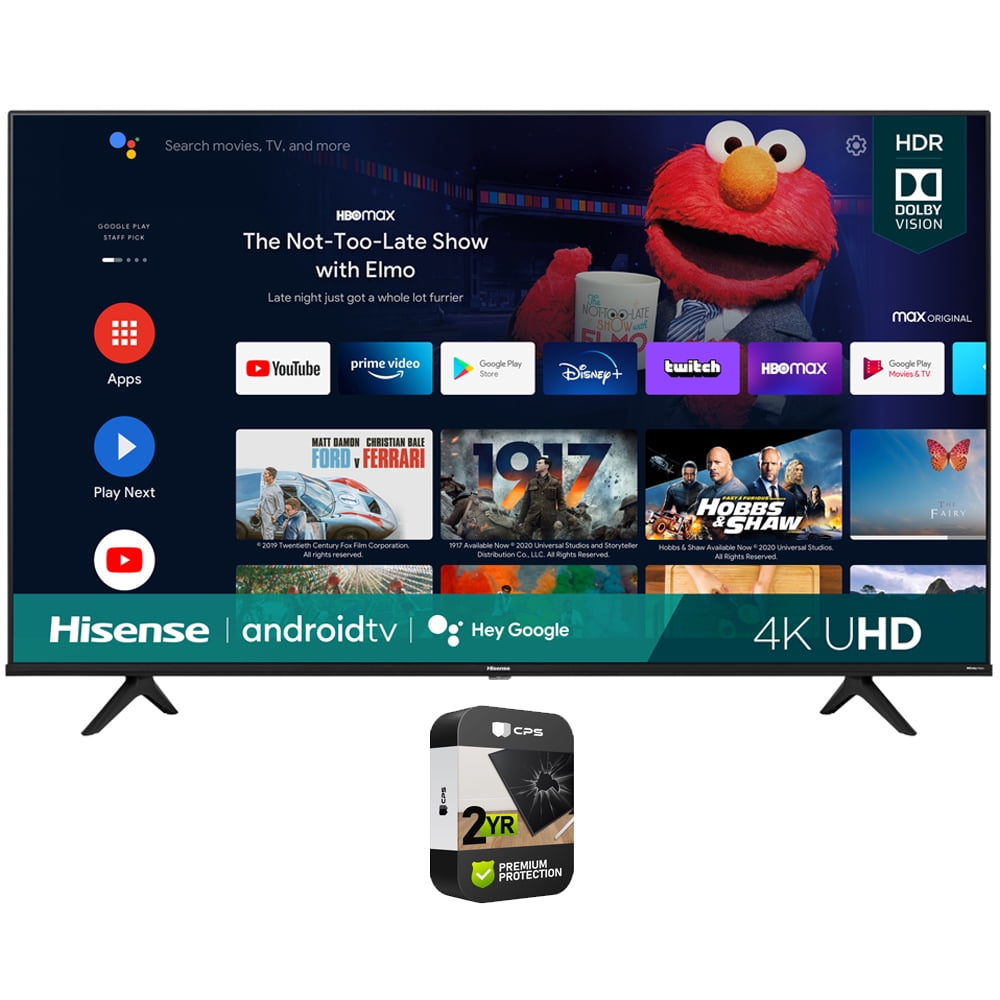 Hisense 75A6G 75 Inch A6G Series 4K UHD Smart Android TV with Dolby
