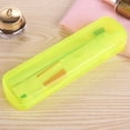 thumbnail image 4 of 1PC Plastic Toothbrush Travel Case, Lightweight Portable Toothbrush & Toothpaste Holder for Travel, Business Trips, Gym and Home Use, 4 of 9