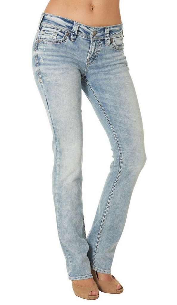 Silver Jeans Denim Womens Suki Bootcut 