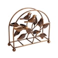 thumbnail image 1 of Servilletero de mesa Pájaro Independiente Soporte duradero Estante de almacenamiento Elegante dispensador de pañuelos para cocina Cafetería Mesa de Bronce Gloria Servilletero, 1 of 6