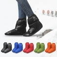 thumbnail image 3 of Botines de plumón Zapatillas de camping Zapatillas de plumón de pato cálidas para el invierno Botas, 3 of 8