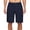 Navy, variant on Mens Shorts Casual - Men's Summer Outdoor Shorts Casual Work Flat Front Shorts Stretch Waist Athletic Gym Short for Running Casual Activewear