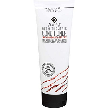 moisturizing neem shea rosemary ounces conditioner scalp butter fair trade tea tree while restore turmeric alaffia protect helps weather hair