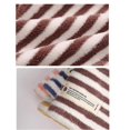thumbnail image 4 of Toalla de microfibra para el cabello largo, turbante absorbente de secado rápido con cierre de botón, azul., 4 of 5