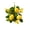 Yellow-1B Home Decor, variant on JJV Spring Artificial Lemon Wreath with Realistic Faux Lemons and Lifelike Green Leaves, Beautiful Foliage Door Hanging for Indoor Table and Garden Decor
