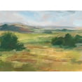thumbnail image 2 of Harper, Ethan 14x12 White Modern Wood Framed Museum Art Print Titled - Green Valley I, 2 of 4