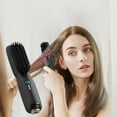 thumbnail image 1 of Fiudx Plancha de Pelo Inalámbrica, Cepillo de Viaje Portátil, Recargable Por Usb, Calentamiento Rápido, Cabello Suave y Sin Frizz, Ideal para Mujeres, Ideal para Peinados En Movimiento., 1 of 6
