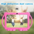 thumbnail image 7 of Kids Tablet, Toddler Tablet, 7" Tableta for Boys Girls, 32GB Android 12 Tablet, 4GB RAM WiFi Dual Camera Safety Eye Protection Screen, Parental Control APP, Latest Model Kid Tablets (Red Tablet)., 7 of 7