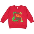 thumbnail image 2 of Inktastic I'm a Big Bro Dinosaur Boys Brother Announcement Toddler Sweatshirt, 2 of 4