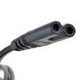thumbnail image 5 of UL 2-Prong AC Power Cord For CURSOR FITNESS C1 C2 Under Desk Elliptical Machine, 5 of 5