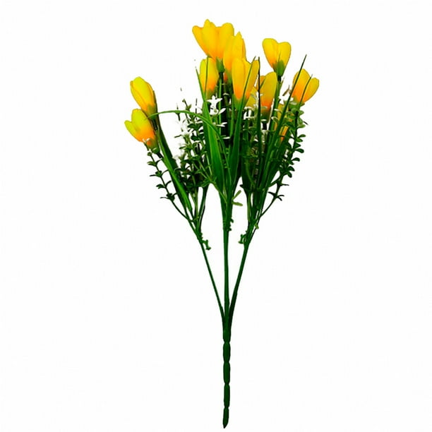 Worallymy Artificial Flower Bouquet Home Floral Decor Wedding Party 12