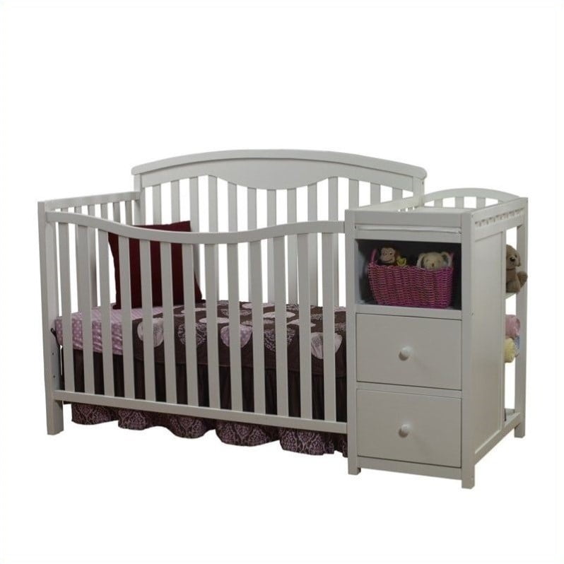 Sorelle Presley 4-in-1 Crib and Changer 