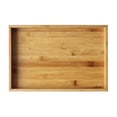 thumbnail image 1 of Bandeja de bambú antideslizante para baño, Accesorios de baño de bambú premium, Bandejas de baño, 1 of 5