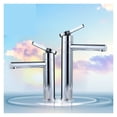 thumbnail image 2 of Bathroom Sink Faucets 360 Rotation Spout Tall Basin Mixer Tap Hot Cold Faucet Water Taps, 2 of 10