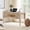 Beige, variant on WAMAPT Farmhouse Executive Desk with 5 Drawers, Home Office Desk with Charging Station, Wooden Computer Desk with File Cabinet Storage, Door, Open Shelf for Work and Study, White, 56 inch