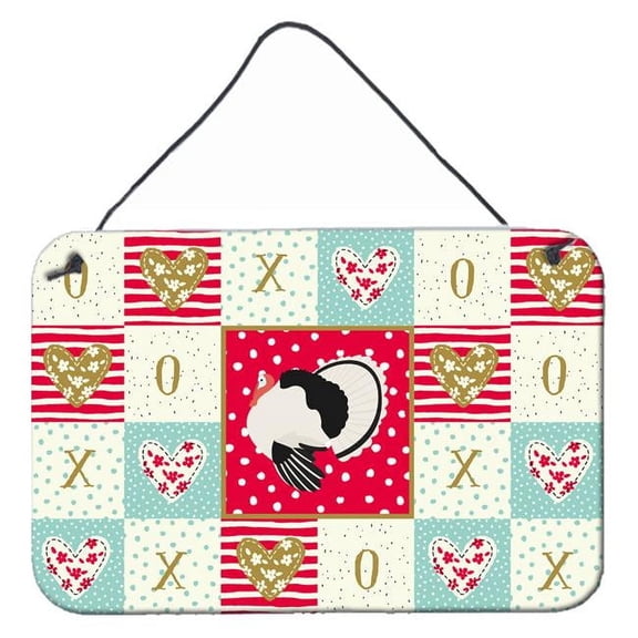 Carolines Treasures CK5415DS812 8 x 12 in. Royal Palm Turkey Love Wall or Door Hanging Prints