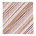 thumbnail image 2 of Ambesonne Vintage Shower Curtain, Old Aged Design Grunge Back, 69"Wx75"L, Pale Lavender, 2 of 4