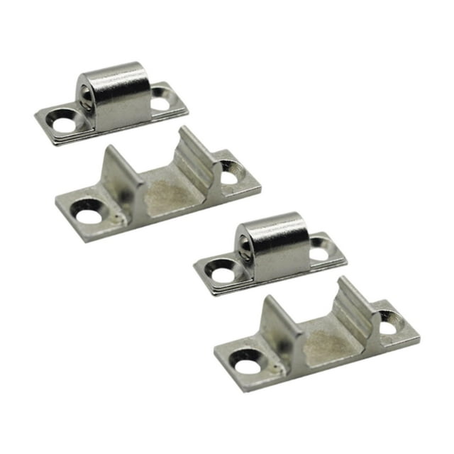 DOLITY Kit de Fixations pour Panneau de Hotte Installation Facile Attaches de Panneau en Verre Robustes 2 Ensembles