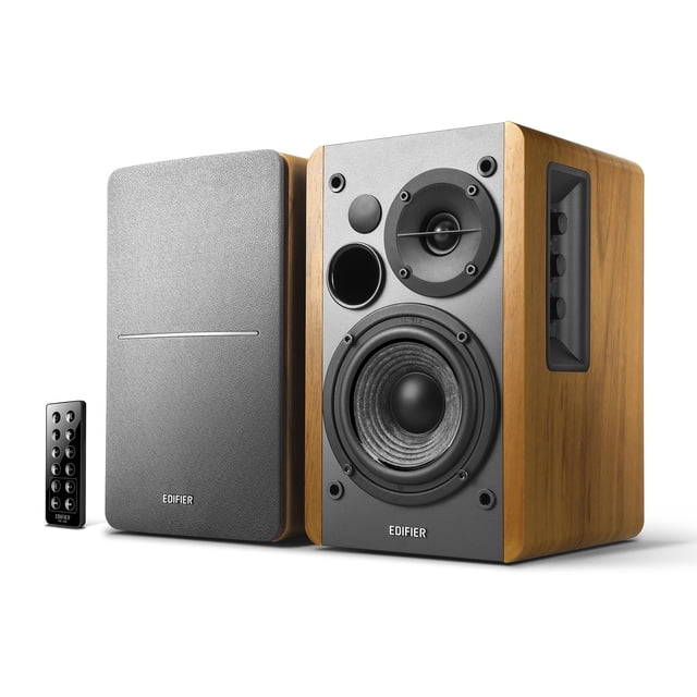 Bocina tipo Estudio Edifier R1280DB BROWN con bluetooth