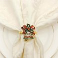 thumbnail image 2 of facefd 6Pcs Christmas Napkin Rings Napkin Holder Rings for Holiday Christmas Table Decoratio, 2 of 7