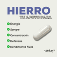 thumbnail image 2 of Vitday Energiron Hierro 90 Cápsulas Vegetales, 2 of 7