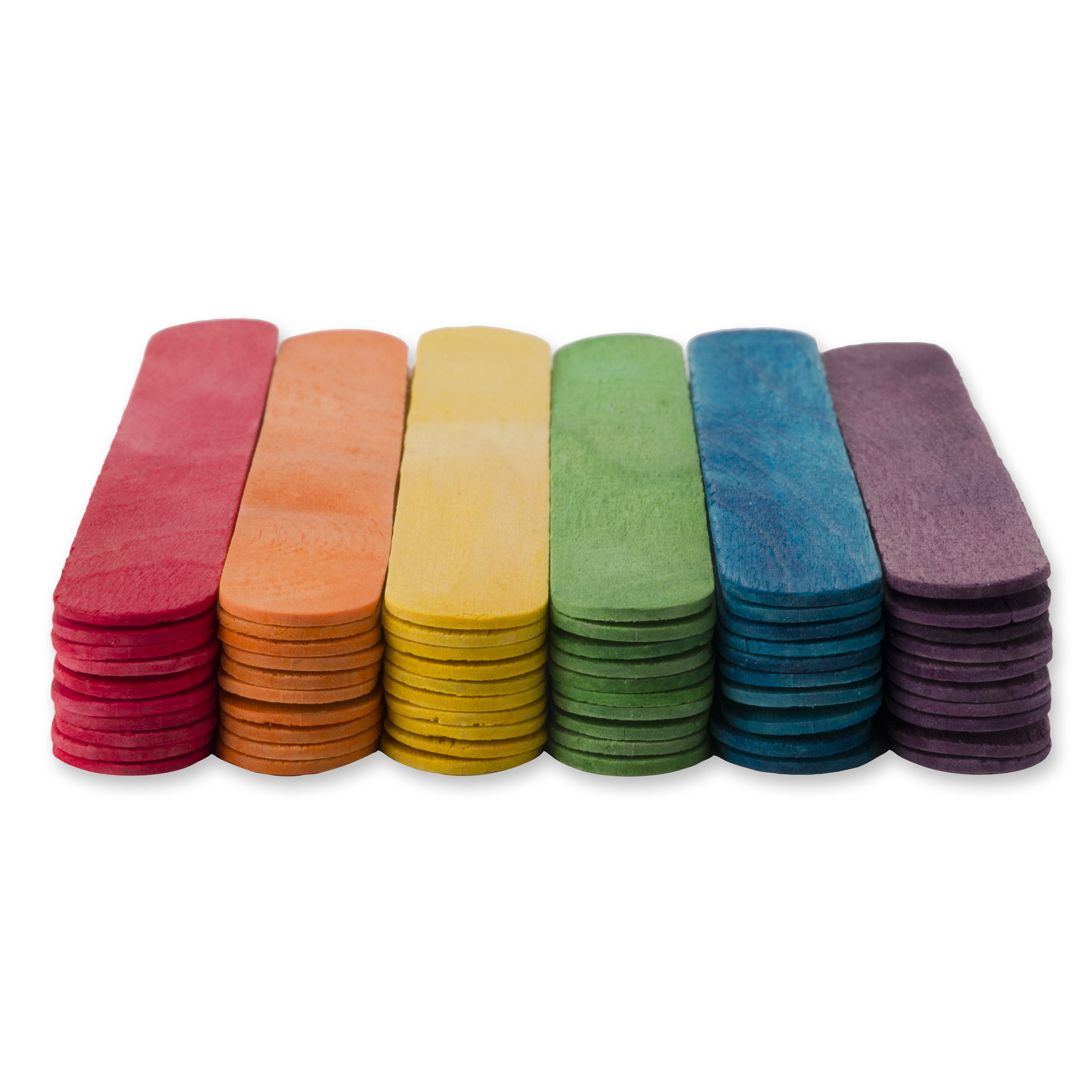 12 Packs: 60 ct. (720 total) 6" Multicolor Wood Craft Sticks by Creatology
