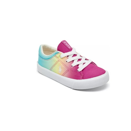 POLO RALPH LAUREN Toddler Girls Elmwood Casual Sneakers Size: 8