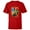 Red, variant on Marvel Avengers Comic Super Heroes 9th Birthday - Short Sleeve T-Shirt for Kids - Customized-Yellow