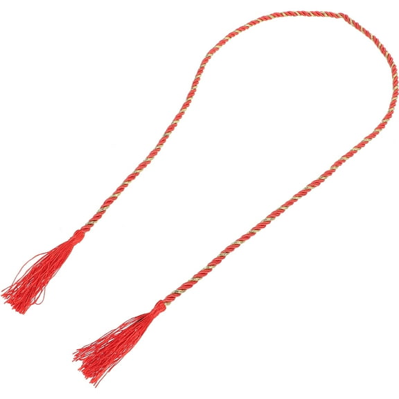 FOMIYES 1Set Tassel Waist Belt Elegant Style Rope for Women Costume Wear 4In Wide