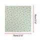 thumbnail image 3 of Bufandas de gasa para mujer - 27.6 X27.6 - Pañuelo cuadrado con estampado floral Pañuelo para el cuello Pañuelo para el cuello Verde claro 70x70cm/27.6x27.6 inches(LxW), 3 of 5