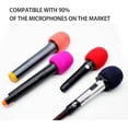 thumbnail image 4 of Filtre Anti-Pop pour Microphone Housses de Microphone en Mousse Housses Jetables pour Microphones, 20 Pcs Pare-Brise de Micro Coloré Housses en Mousse Réutilisables pour Micro, 4 of 7