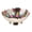Black, variant on diollo Decorative Dry Fruit Bowls Kitchen Serve Brass Bowls Meenakari Work | Color: White | Dia: 5 Inch