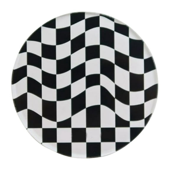 1Pcs Acrylic Round Placemats Dining Table Home Decor Coaster Table Tray Showroom Display Shop Decoration
