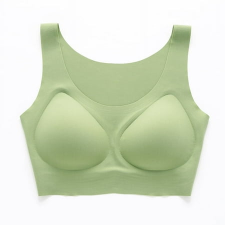 Latex No Steel Rings Nursing Bra Jelly Soft Support Seamless Comfortable Sports Underwear for Women