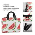 thumbnail image 4 of FORMRS 16" Laptop Sleeve Bag Carrying Case with Handle Travel Shoulder Briefcase, White Watermelon, 4 of 8