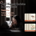 thumbnail image 3 of Cortinas Lajode Blackout de lino texturizado, 183 x 132 cm, 2 paneles, 3 of 9