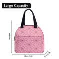 thumbnail image 4 of Insulated Lunch Bag Lunch Box Handbag with Bento Box Water Fruit Fork for Work Office Travel School Picnic (Anime Cartoon Demon Slayer), 4 of 6