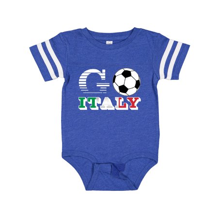 

Inktastic Go Italy- Soccer Football Boys or Girls Baby Bodysuit