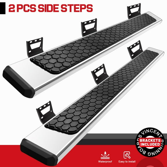 For 2019-2026 DODGE Ram 1500 Crew Cab 6.5" New Body Running Board Nerf Bar SS D