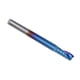 thumbnail image 2 of Milling Cutter Single Flute Spiral Tungsten Steel Nano Blue Coating CNC Cutting Tool 4x10x40, 2 of 5