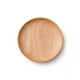thumbnail image 2 of Vajilla Plato de postre redondo de madera macina Bandeja de aperitivos Plato para servir frutas secas, 2 of 11