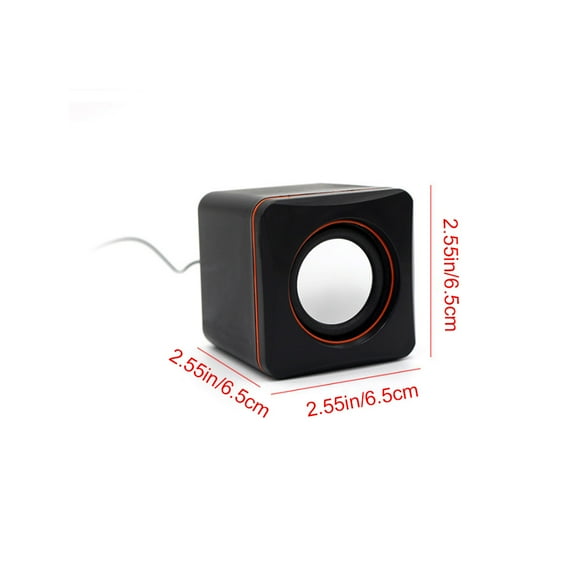 wired small speaker Computer music player Mini speaker sound USB powered desktop speaker Portable computer speakers