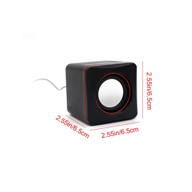 wired small speaker Computer music player Mini speaker sound USB powered desktop speaker Portable computer speakers