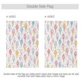 thumbnail image 4 of Yayeee Garden Flag 12"x18" Double Sided Outdoor Yard Lawn Holiday Decorations, Colorful Ice Cream Pattern, 4 of 6