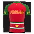 thumbnail image 2 of Suriname Full Zipper Bike Short Sleeve Cycling Jersey  for Men - Size L, 2 of 4
